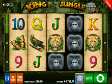 King of the Jungle Gamomat Spiel kostenlos bei Omni Slots