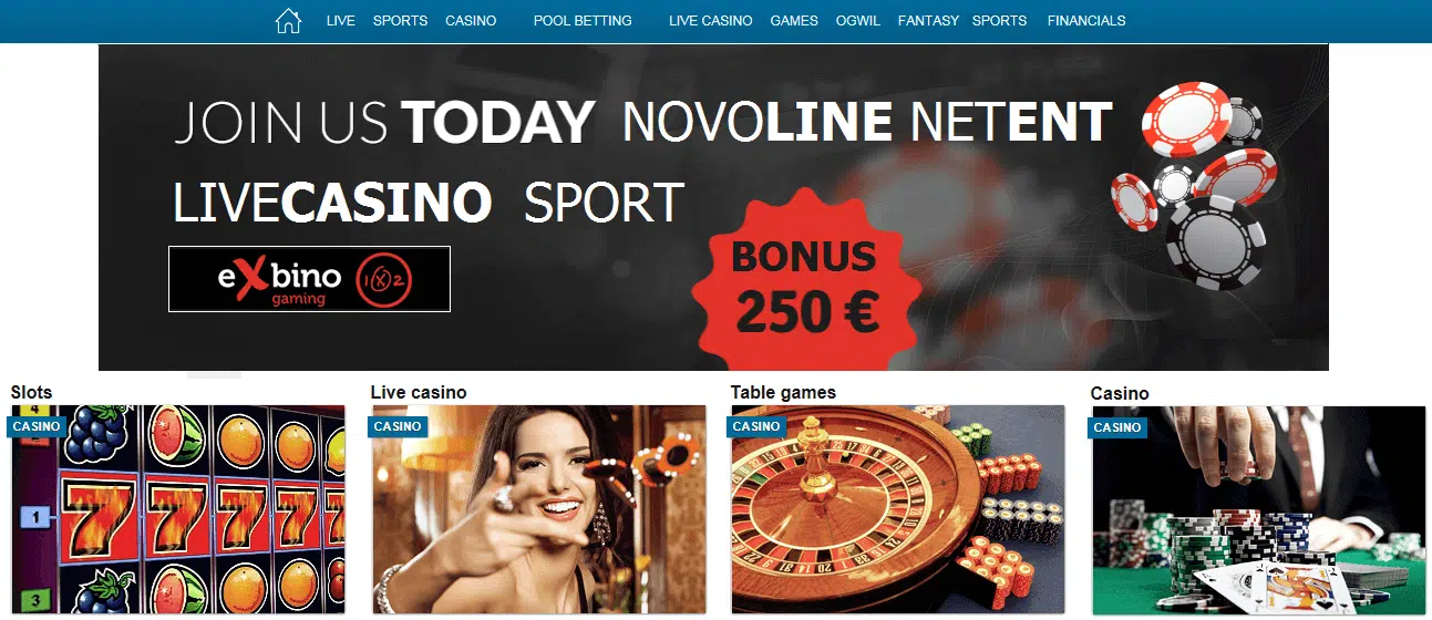 Spielanleitung - Novolines Live Casino Exbino Games
