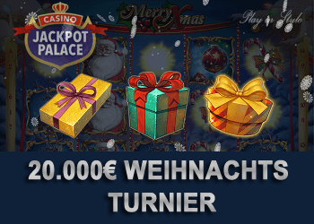 20.000 € Slot Turnier Jackpot Palace