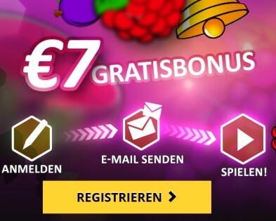 LVbet - 7 Euro gratis Bonus