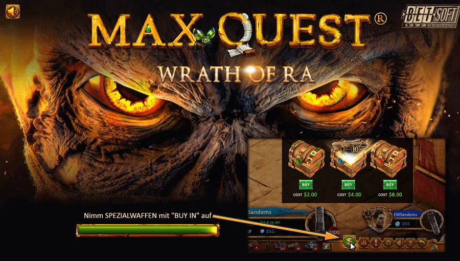 Max Quest Wrath of Ra kostenlos spielen
