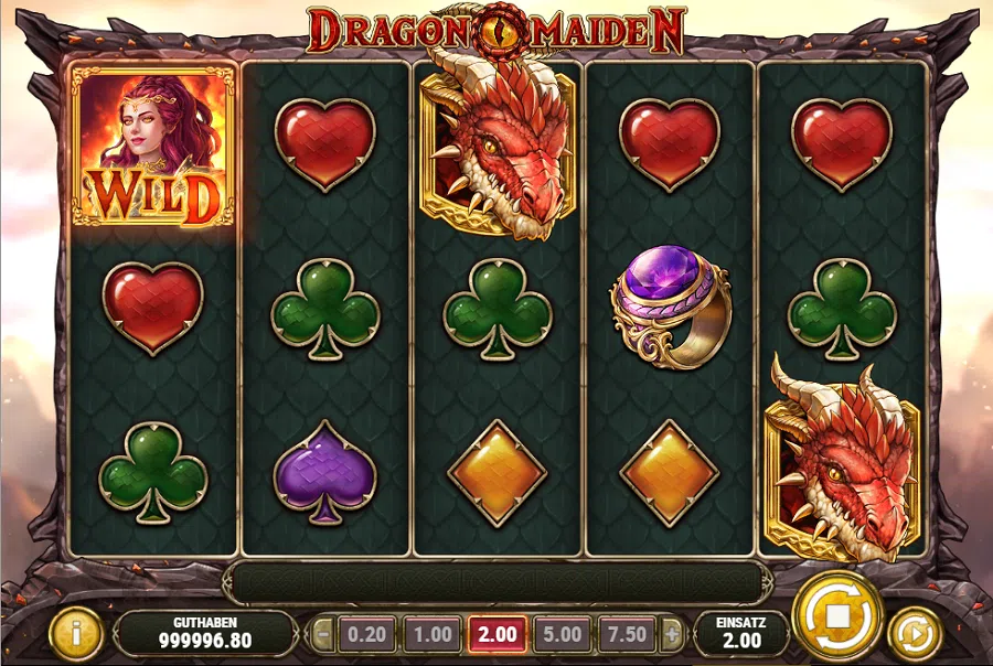Dragon Maiden Play'n Go kostenlos spielen
