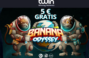 5 Euro Twin Casino Bonus Banana Odyssey