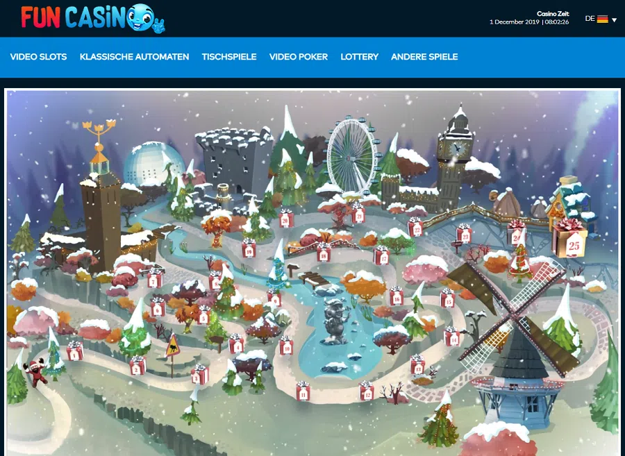 Fun Casino Weihnachtskalender