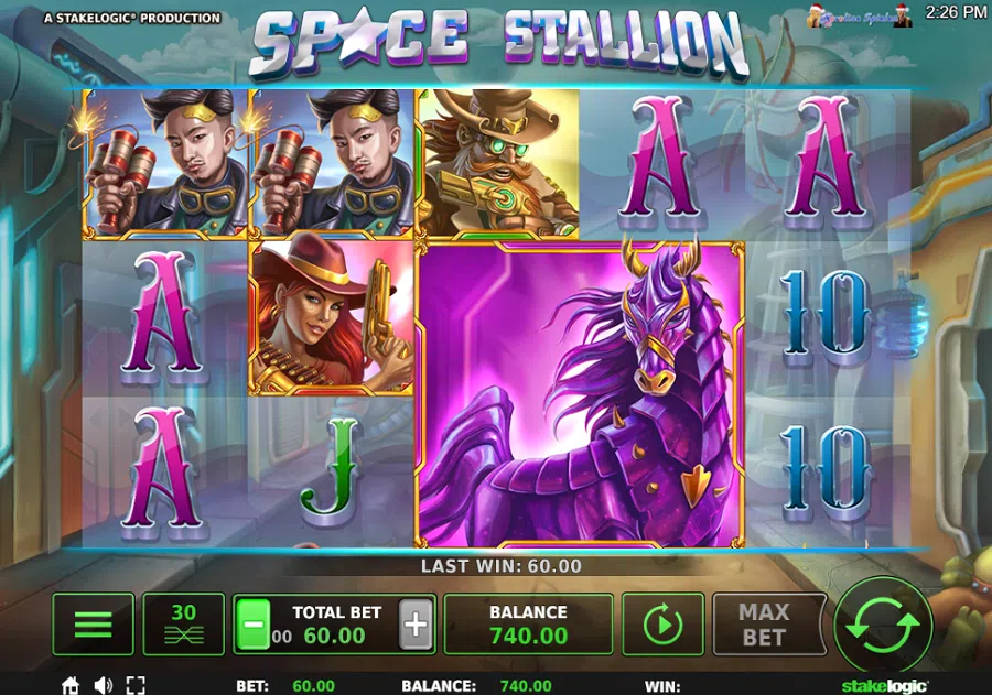 Space Stallion Stakelogic kostenlos Slot