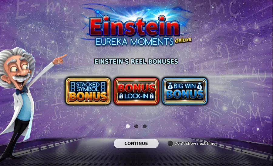 Einstein Eureka Moments Deluxe Stakelogic