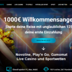 Play'n Go and Novoline €1000 Bonus at SilverPlay Casino