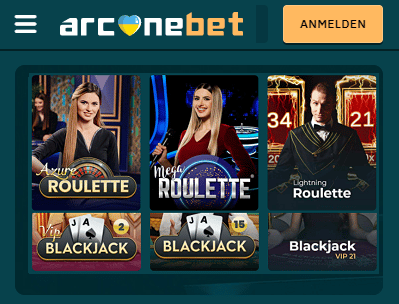 Arcanaebet Live Casino