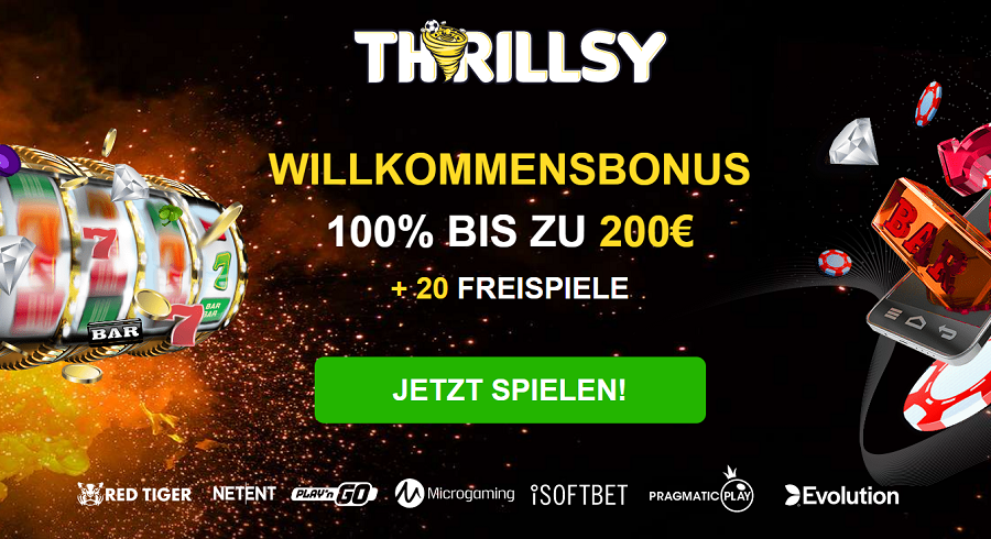 Thrillsy Casino Bonus