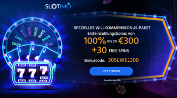 Slotimo free spins plus bonus